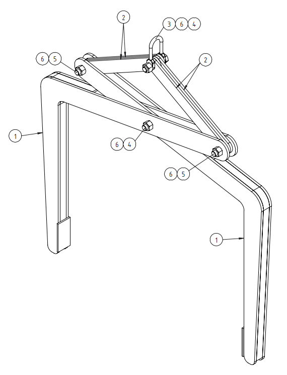 Lifting tool for pulp and paper